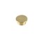 Trovon 1.6" Diameter Brushed Gold Oversize Round Knob Multipack (Set of 10)